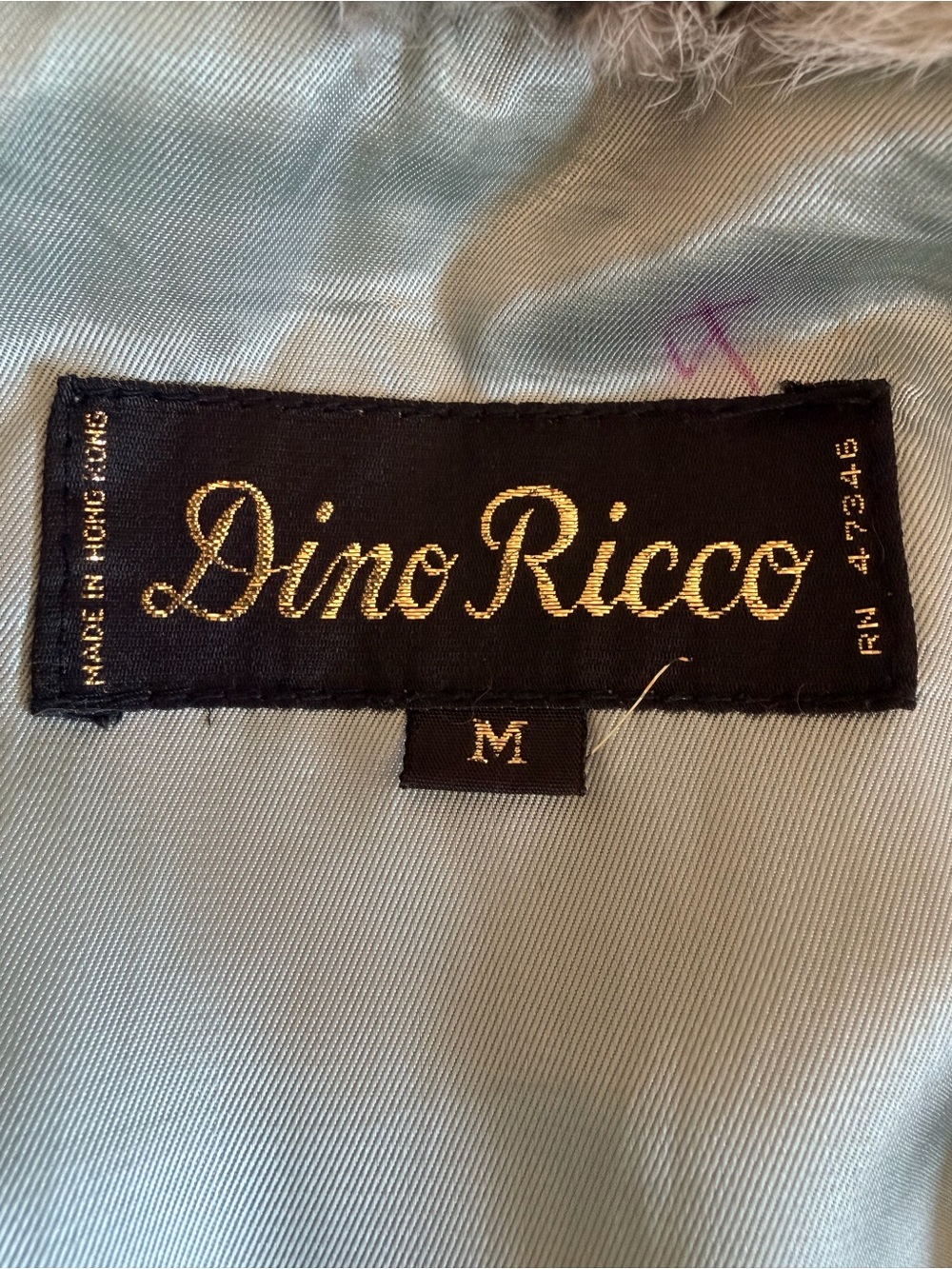 Vintage Genuine Rabbit Fur Coat-Dino Ricco - Picture 8 of 16